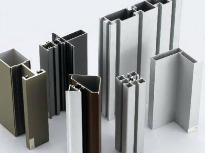 China Anodized Aluminium Door Profiles , European Standard Aluminium Door And Window Frames for sale