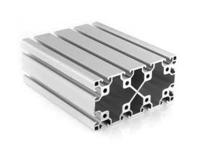 Chine Anodisé 6063 systèmes en aluminium de profil/extrusion en aluminium de profil de cadre de fente de T à vendre