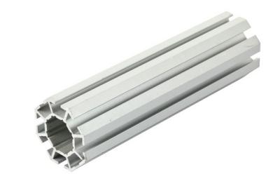 China DIN Standard Anodized Aluminium Extruded Profiles for Exhibition Display Frame for sale