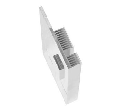 China Silvery Anodizing Aluminum Heatsink Extrusion Profiles Forging Die Casting OEM for sale