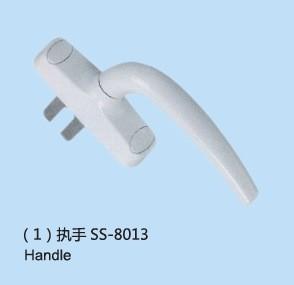 China Powder Painted Sliding Patio Door Handles / Window Handle Replacement for sale