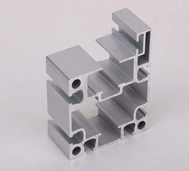 China 40 * 40 / 40 * 80 / 80 * 80 Industrial Aluminium Profile System For Machinery for sale