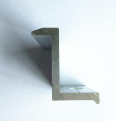 Chine Bride en aluminium anodisée d'extrémité pour le système solaire de support de toit/35mm/40mm/45mm /50mm à vendre