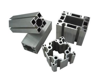 Chine 10mm - 250mm ont poli le profil en aluminium industriel, profils en aluminium architecturaux à vendre