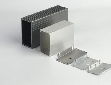 China 6060 / 6005 / 6082 Extruded Aluminum Enclosures Electronics With PVDF Coating for sale