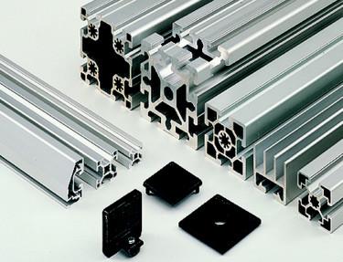 Cina 40*40MM hanno espulso profili di alluminio per la catena di montaggio dell'industria in vendita