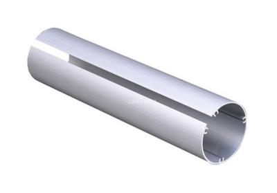 China Customized Shaped Anodized Aluminum Tube Round With Cutting / CNC Machining for sale