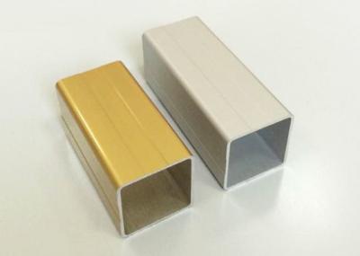 China Anodized / Powder Painting Aluminum Extrusin Profile / Square Shape / CNC Deep Processing for sale