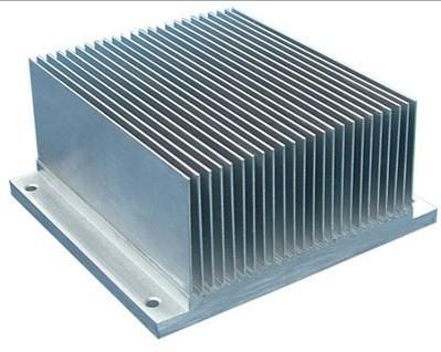 China 6061 T6 / T66 Aluminum Heatsink Extrusion Profiles For Cars / Trains Machinery for sale