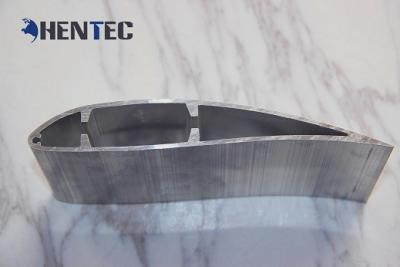 China Polvo que pinta de poca velocidad en grandes cantidades de la aspa del ventilador de las protuberancias de aluminio industriales del perfil en venta