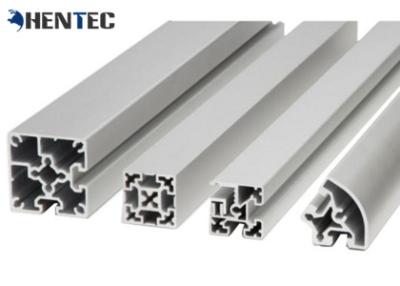 China 6005 anodizó el aluminio sacó los perfiles, planta de fabricación sacó los perfiles de aluminio en venta