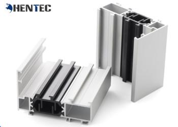 China Powder Painted Aluminium Window Extrusions With Termal Strip , Customerized for sale