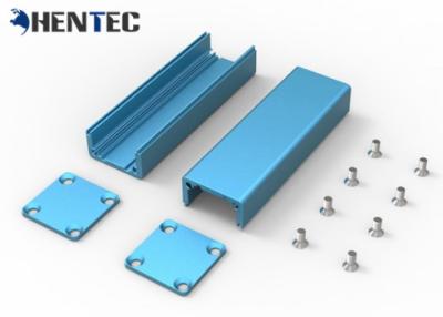China Bright Blue Anodizing Extruded Aluminum Enclosure 6063 / 6061 / 6005 Water Proof for sale