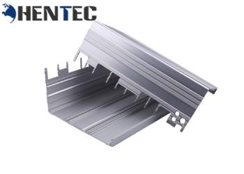 China Super Extruded Aluminum Enclosure Aluminum Heater / Heat Exchanger Shell for sale