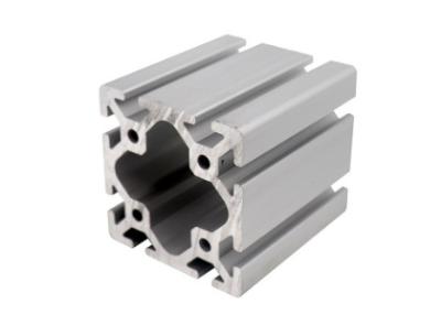 China 6063 / 6061 Slotted Aluminium Extrusion Assembly Line Connector / Bracket for sale