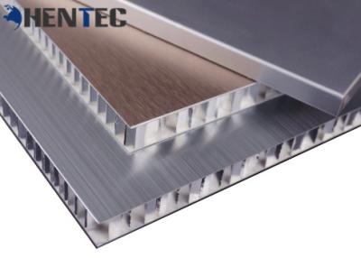 China El panel de aluminio anodizado del panal del perfil de aluminio de la construcción con final cepillado en venta