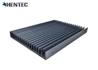 China Longlife Anodized Aluminium Extrusion Heat Sink Profiles Black Color 6063 Alloy for sale