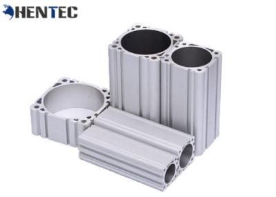 China Silver Anodized Industrial Aluminium Profiles Aluminium Cylinder Shell for sale
