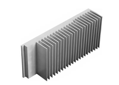 China Customized High Power Led Light 6005 T66 Aluminium Extrusion Heat Sink Profiles for sale