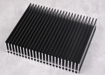 China Cobre 6063 del rectángulo del Odm protuberancia de aluminio de 6061 disipadores de calor en venta