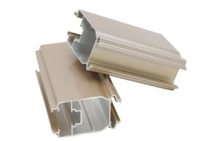 China Powder Painted T5 / T6 Aluminum Window Frame Extrusions For Silding / Casement Window for sale