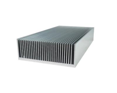 China Anodized 6005 Heat Sink Aluminium Extrusion Water Cooling / Air Cooling for sale