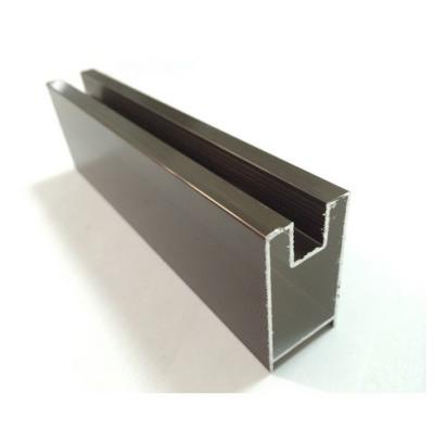 China Electrophoresis Aluminum Extrusion Profiles Mill Finished T3 / T4 / T5 / T6 for sale