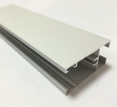 China White Powder Painted Aluminum Extrusion Profiles For Sliding Door for sale