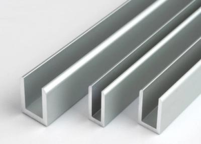 China U Shape Aluminum Extrusion Profile Powder Painted Industrial Construction for sale