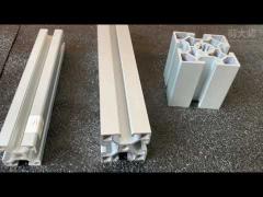 Size Customized Aluminium Profile System Assembly Stage / Assembly Line