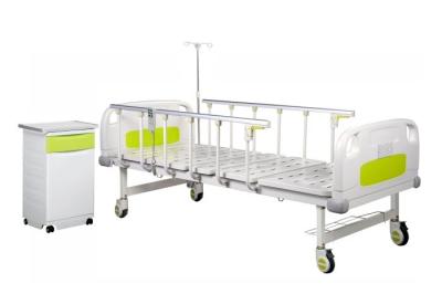 China Cama de hospital eléctrica ajustable de Ward Nursing Epoxy los 75CM en venta