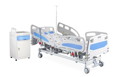 China 3 Function Bumper Wheel Electric ICU Hospital Bed Hospital Patient Bed ICU Medical Bed for sale