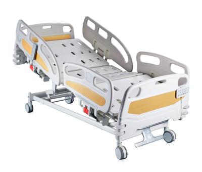 China Clinical Metal ABS Adjustable Electric ICU Hospital Bed for sale