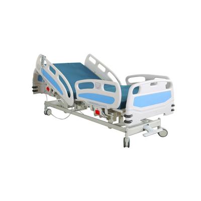 China 250kg Loading Capacity Adjustable 5 Function Electric ICU Bed Hospital Bed for sale