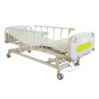 Quality Central Brakes 50 Degrees Manual Crank Hospital Bed for sale