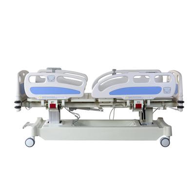 China Epoxy Coated Steel Electric ICU Bed Double Layer Electroplating for sale