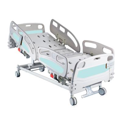 China 3 Function  Electric ICU Hospital Bed Adjustable Medical Bed For Patient Nursing Care for sale