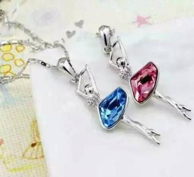 China Made in China wholesale and retail fashion handmade ballet necklace jewelry for ladies for sale