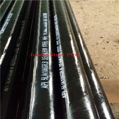 China Junde steel pipe company can supply seamless steel pipe with API 5L/ASTM A106 GrB. for sale