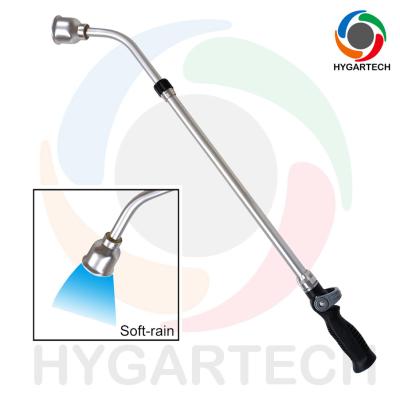 China Telescopic Metal Soft Rain Spray Lance With Thumb Control for sale