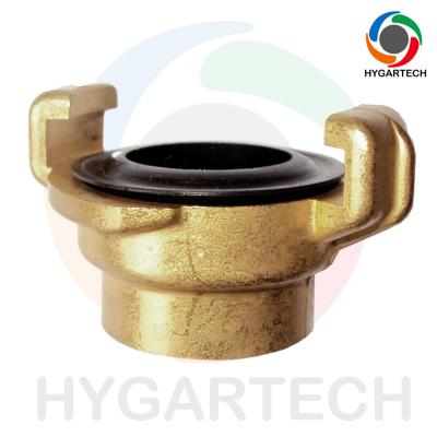 China Brass Claw Lock Hose Fitting Female Thread Hose Tap Coupling for sale
