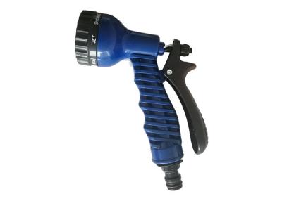 China Adjustable Front Head Plastic Water Spray Gun With Click Quick Connector for sale