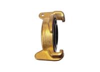China Blind Cap Brass Claw-Lock Quick Coupling with NBR Rubber Seal for sale
