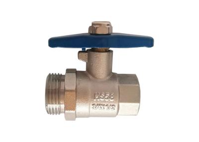 China Forging Brass Male x Female Ball Valve IPS Thread Connection for Aluminum Spray Lance for sale