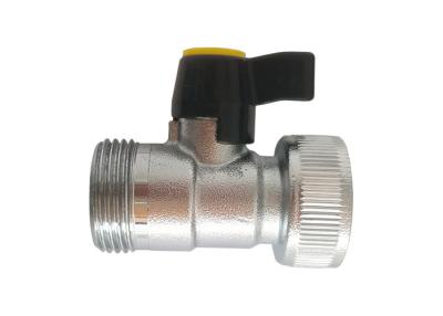 China Male Female Thread Forged Brass Ball Valve For Water Wand / Spray Lance for sale