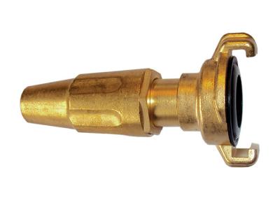 中国 爪ロックの速いカップリングが付いている真鍮のスプレー ノズルは接続します 販売のため