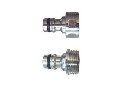China IPS Thread Brass Garden Hose Quick Connect Heavy Systematic Or Automatic Click Connector for sale
