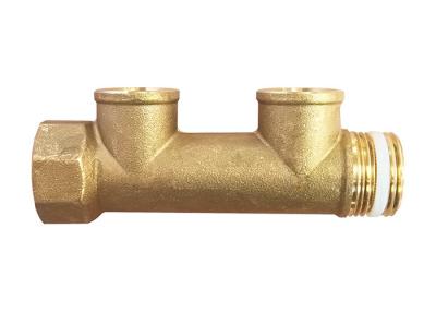 China Durable Metal Brass DIY OEM Parts Branch Split Flow Distributary Connect Fittings for sale