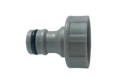 China Grey Plastic Quick Connect Hose Fittings With IPS 3/4