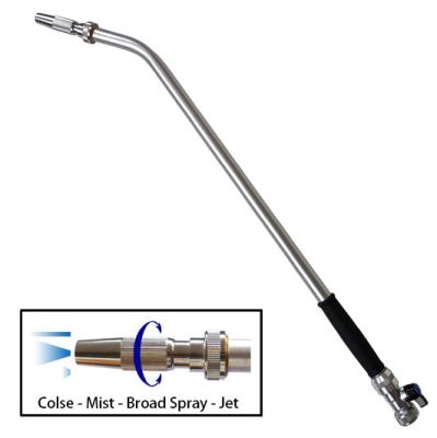 China Aluminum Spray Lance with Extension Tube & Brass Adjustable Nozzle for sale